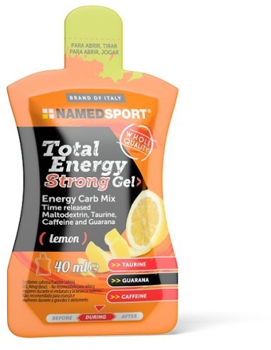 Named total energy strong gel lemon 40ml