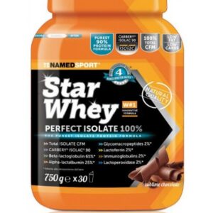 Named star whey isolate gusto sublime chocolate 750 gr