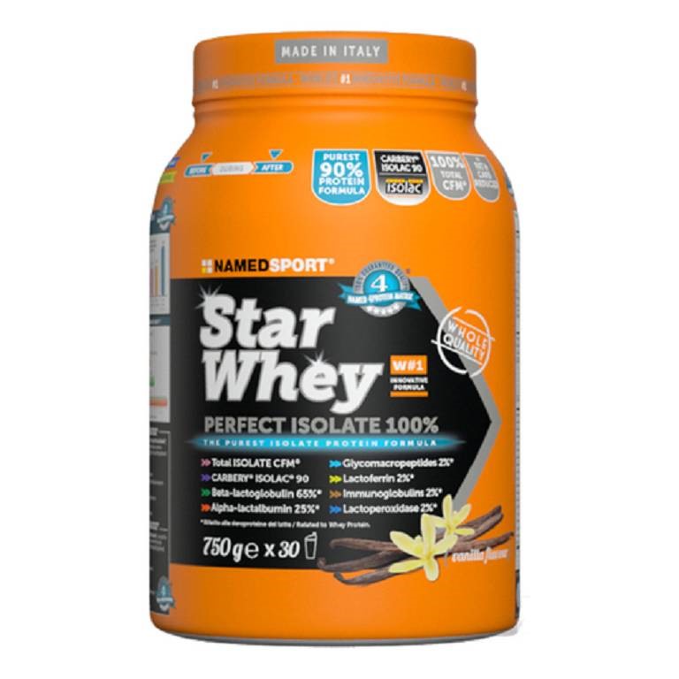 Named star whey isolate gusto vanilla 750 gr