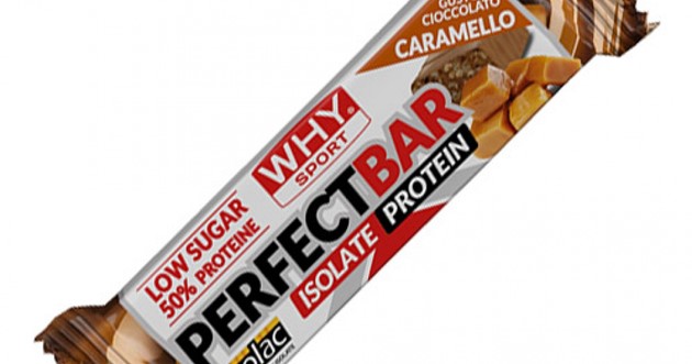 Barretta whysport perfectbar gr.50 cioccolato caramello