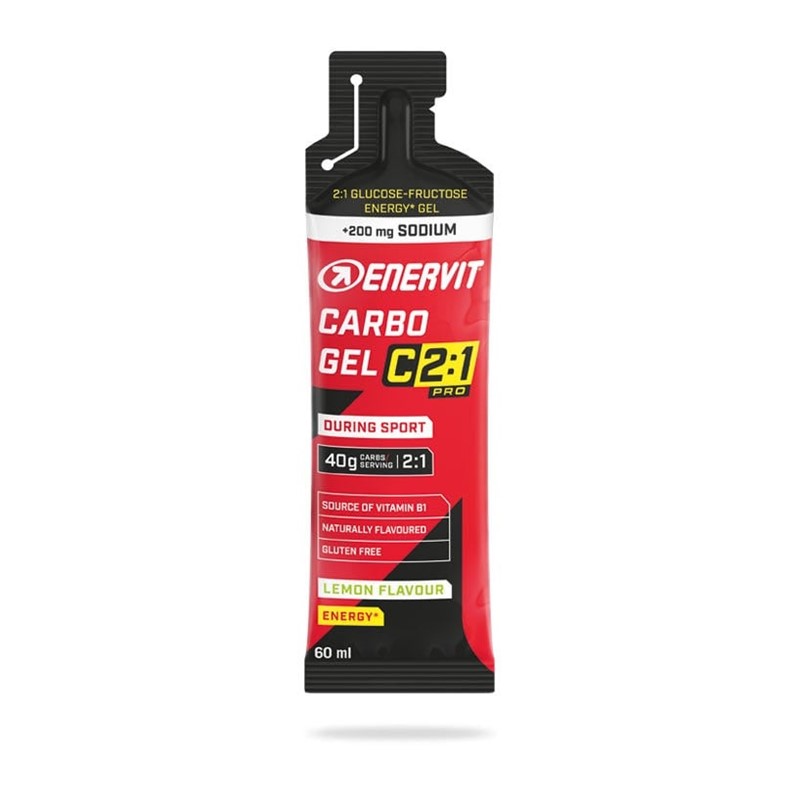 Carbo gel c2:1 pro enervit 60 ml gusto lemon + sodio