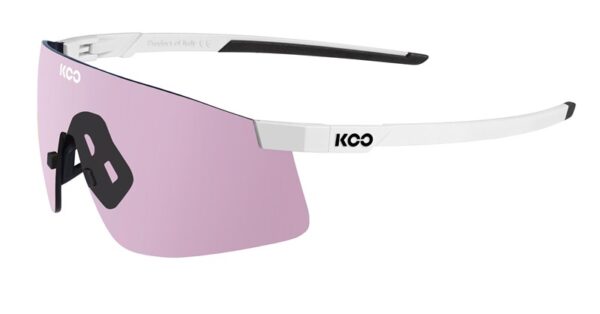 Occhiali koo nova white matt lente photocromatic