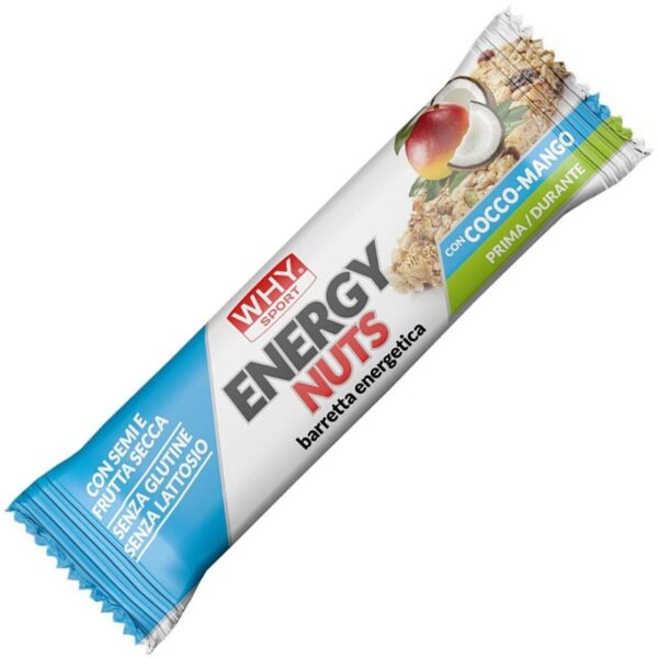 Barrette why sport energy nuts cocco-mango 15gr
