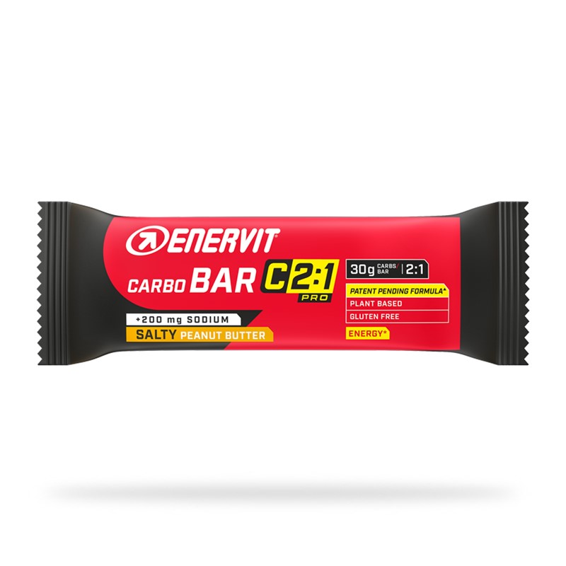 Barretta enervit c2:1 carbobar 45g gusto salty peanut butter