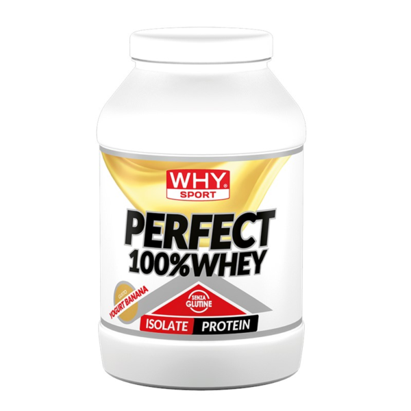 Why sport perfect 100% whey banana yogurt 900gr
