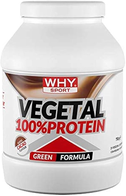 Why sport 100% vegetal protein cacao 750 gr