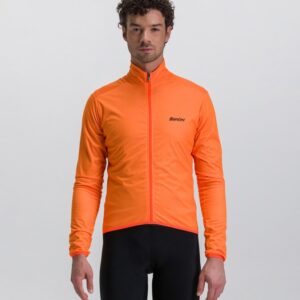 Gilet antivento  senza maniche santini nebula puro