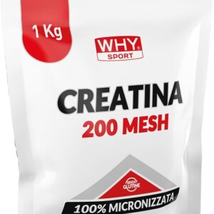 Creatina 200 mesh why sport 1kg neutro
