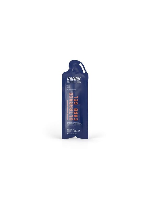 Cetilar ultrarace carb gel 60ml gusto lemon
