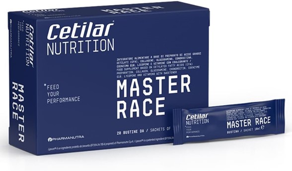Master race cetilar 20 stick con collagene gusto arancia