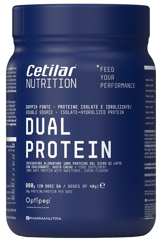 Dual protein cetilar brt 800 gr gusto cacao