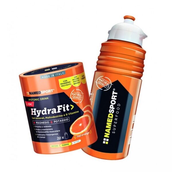 Hydrafit named brt 400gr + borraccia