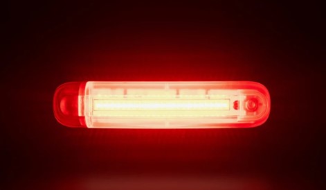 Luce per casco fizik