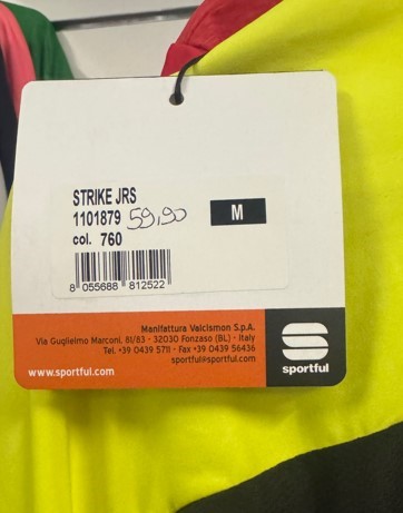 Maglia sportful strike jersey