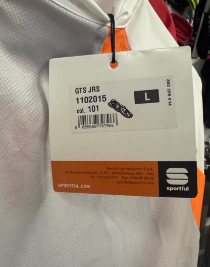Maglia sportful gts jersey