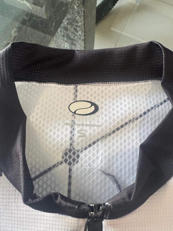 Maglia m/c spazio inga volata zip divis. rovescia