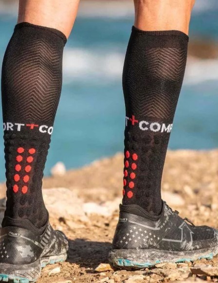 92ADAC523EBA1DDEA2D3C7242BF51C45_ Calze lunghe full run compressport