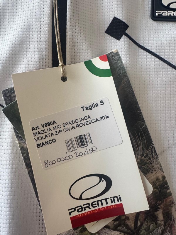 Maglia m/c spazio inga volata zip divis. rovescia