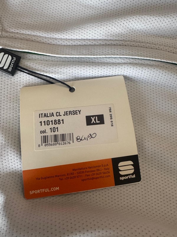 Italia classic jersey