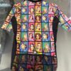 Maglia m/c pop art donna inga volata