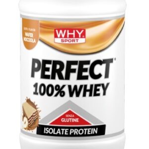 Why sport perfect 100% whey wafer nocciola 450gr